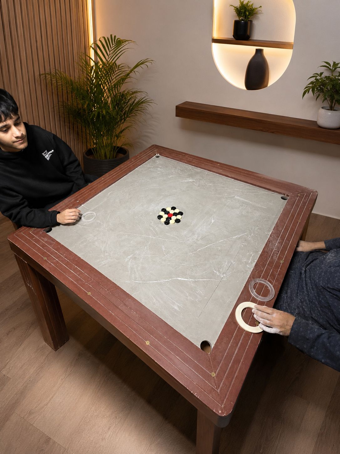 Bespoke Wooden Carrom Board